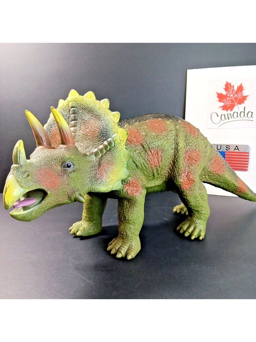 Triceratops Toys R Us Figure Large Dinosaur 16 Inches T1208C